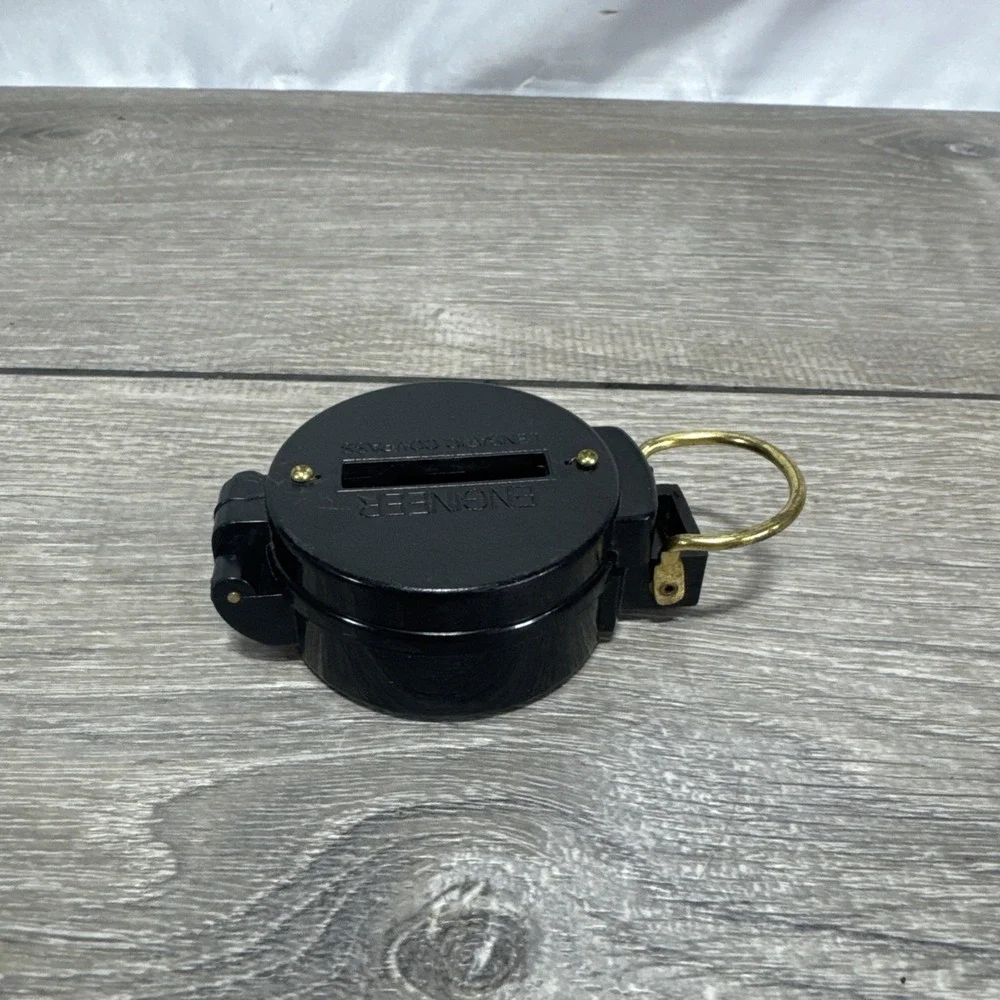 Vintage Engineer Lensatic Compass Directional Hiking Navigation
